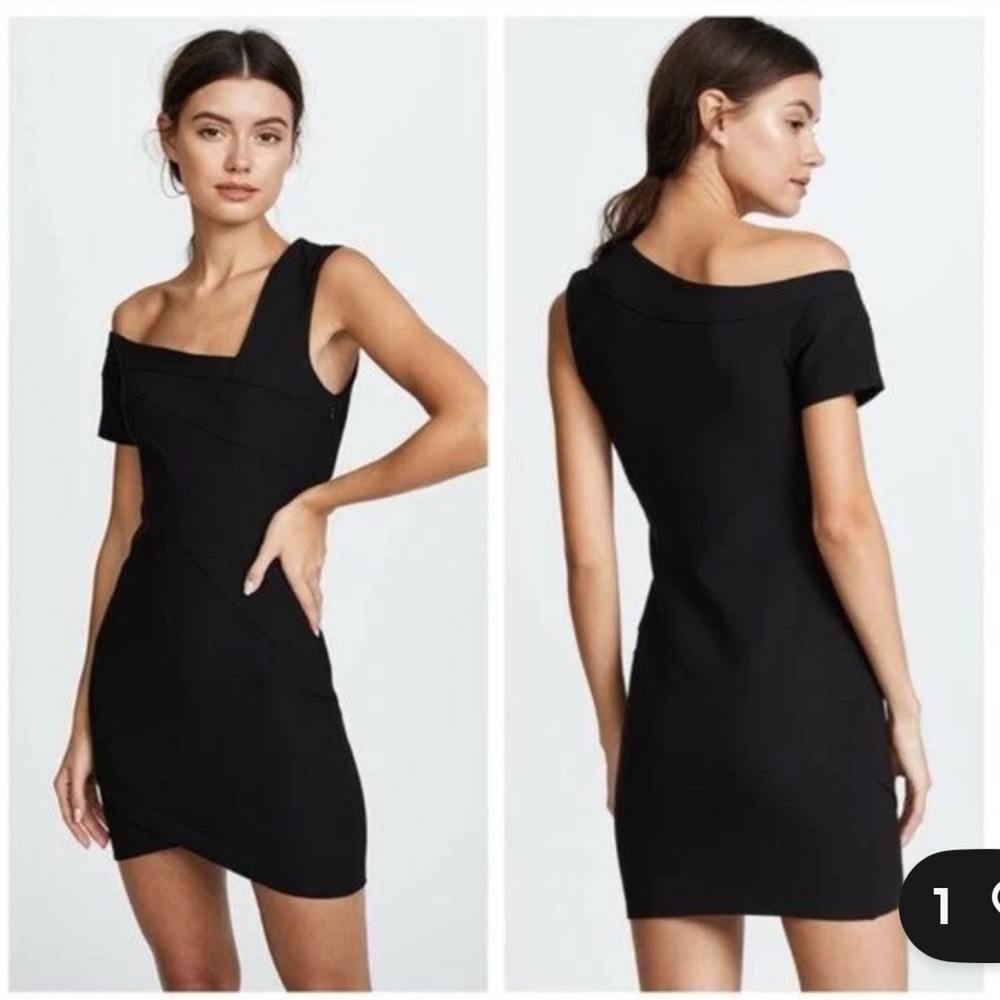BNWOT! Cinq à Sept “ Coralisa” Asymmetrical dress